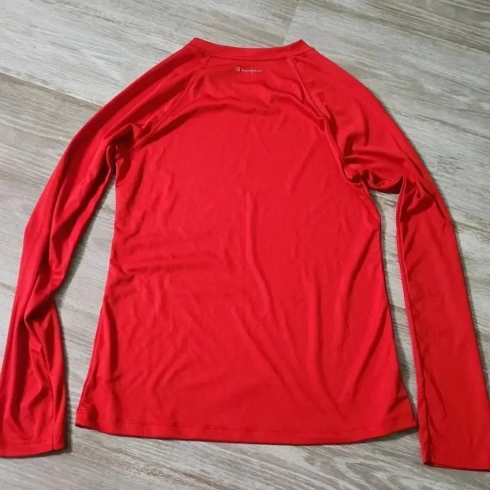 Champion Performance Silky Layering V-Neck Long Sleeve Tee - Picture 5 of 8